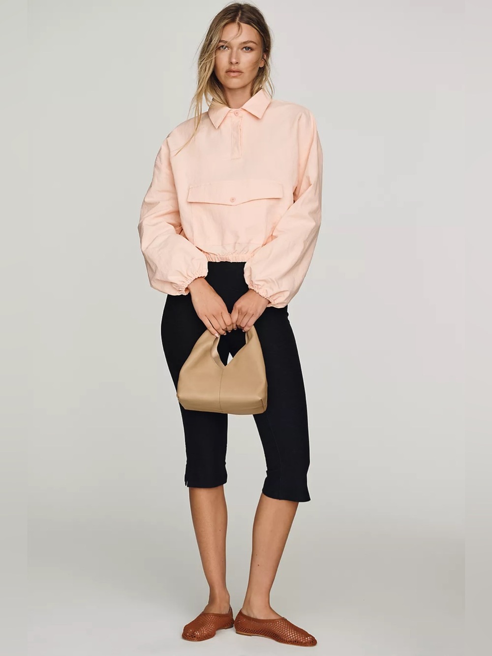 Anthropologie Daily Practice bubble anorak jacket 🍑